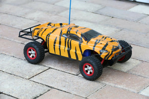 Custom Body Tiger Style for Traxxas 1:16 Slash / e-Revo 1/16 Scale e Revo