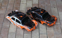 Load image into Gallery viewer, Set of 2 Muddy Buggy Bodies for Traxxas Slash 1/10 Truck Car Cover WB Orange
