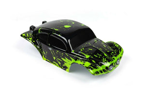 Custom Buggy Body Muddy Green for Redcat Racing Blackout XTE 1/10 Crawler