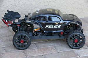 Custom Body Police Sheriff Buggy for ARRMA Typhon 3S BLX 1/8 Mod Required Read