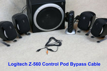 Load image into Gallery viewer, Logitech Z560 Wired Remote Bypass Cable with volume control for Computer Speaker
