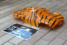 Load image into Gallery viewer, Custom Body Tiger Style for Traxxas Slash 1/10 4x4 VXL 2WD Slayer Shell Cover
