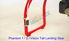 Load image into Gallery viewer, 2 Sets Red Tall Extended Landing Gear for DJI Phantom 1 2 Vision Wide &amp; High
