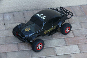 Custom Buggy Body Police Sheriff Style for Traxxas Slash 1/10 Shell Truck Car