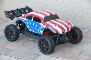 Custom Body American Flag Buggy for ARRMA Typhon 3S BLX 1/8 Mod Required Read