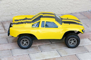 Custom Body Bumble Bee Style for ARRMA Senton 4x4 3S / 6S BLX Cover Shell Slash