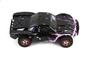 Custom Body Muddy Pink Black for ProSC10 1/10 Slash Truck Car Shell Cover 1:10