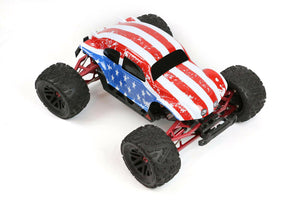 Custom Buggy Body American Flag Shell for ARRMA 1/8 Nero 6S BLX VW Baja Beetle