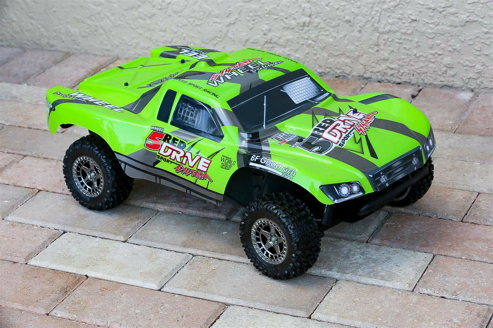 Custom Body Green for ARRMA Senton 4x4 3S / 6S BLX Cover Shell Slash