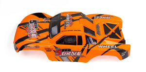 Custom Body Orange for Traxxas 1/10 Slash Truck Car Shell Cover 1:10