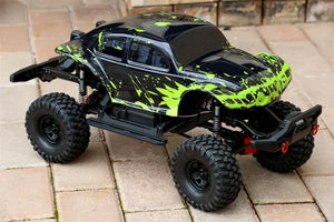 Custom Buggy Body Black for Traxxas TRX-4 Trail Crawler Truck Car Shell