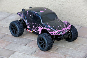 Custom Buggy Body Muddy Pink for Redcat Racing Blackout XTE 1/10 Crawler