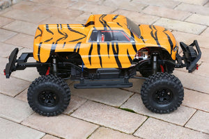 Custom Body Tiger Style for Traxxas TRX-4 Trail Crawler Truck Car Shell