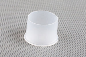 30x Pool Fence Hole Cover Deck Patio Ground Caps Semi Clear