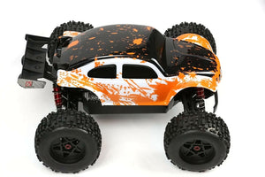 Custom Buggy Body Muddy WB Orange for ARRMA Outcast Notorious 1/8 Car Shell