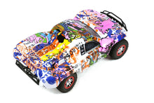 Load image into Gallery viewer, Custom Body Graffiti Pink Pig for Traxxas 1/10 Slash Truck Car Shell Cover 1:10
