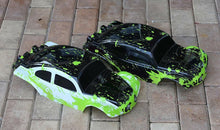 Load image into Gallery viewer, Set of 2 Muddy Bug Bodies for Traxxas Slash 1/10 Truck Car Cover WB Green
