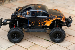 Custom Buggy Body Muddy Orange for Traxxas TRX-4 Trail Crawler Truck Car Shell