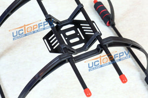 Dual Battery Parallel Mount for DJI F450 F550 Multifunction Landing Skid Gear