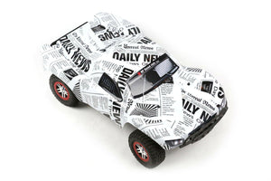 Custom Body Newspaper Style for ProSC10 1/10 Slash Truck Car Shell Cover 1:10