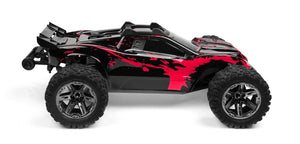 Custom Body Hot Pink for Traxxas 1/10 Rustler 4x4 Truck Shell Cover