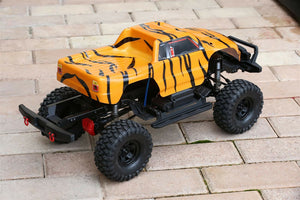 Custom Body Tiger Style for Traxxas TRX-4 Trail Crawler Truck Car Shell