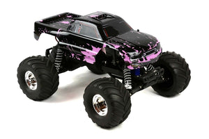 Custom Body Muddy Pink for Traxxas 1/10 Bigfoot / Stampede Truck Shell 1:10