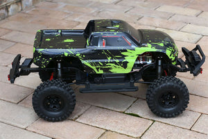 Custom Body Muddy Green for Traxxas TRX-4 Trail Crawler Truck Car Shell