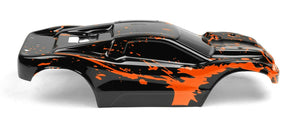 Custom Body Muddy Orange for Traxxas 1/10 Rustler 4x4 Truck Shell Cover