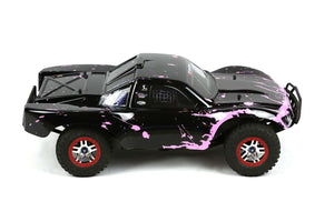 Custom Body Muddy Pink Black for ProSC10 1/10 Slash Truck Car Shell Cover 1:10