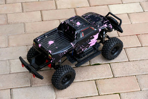 Custom Body Muddy Pink for Traxxas TRX-4 Trail Crawler Truck Car Shell