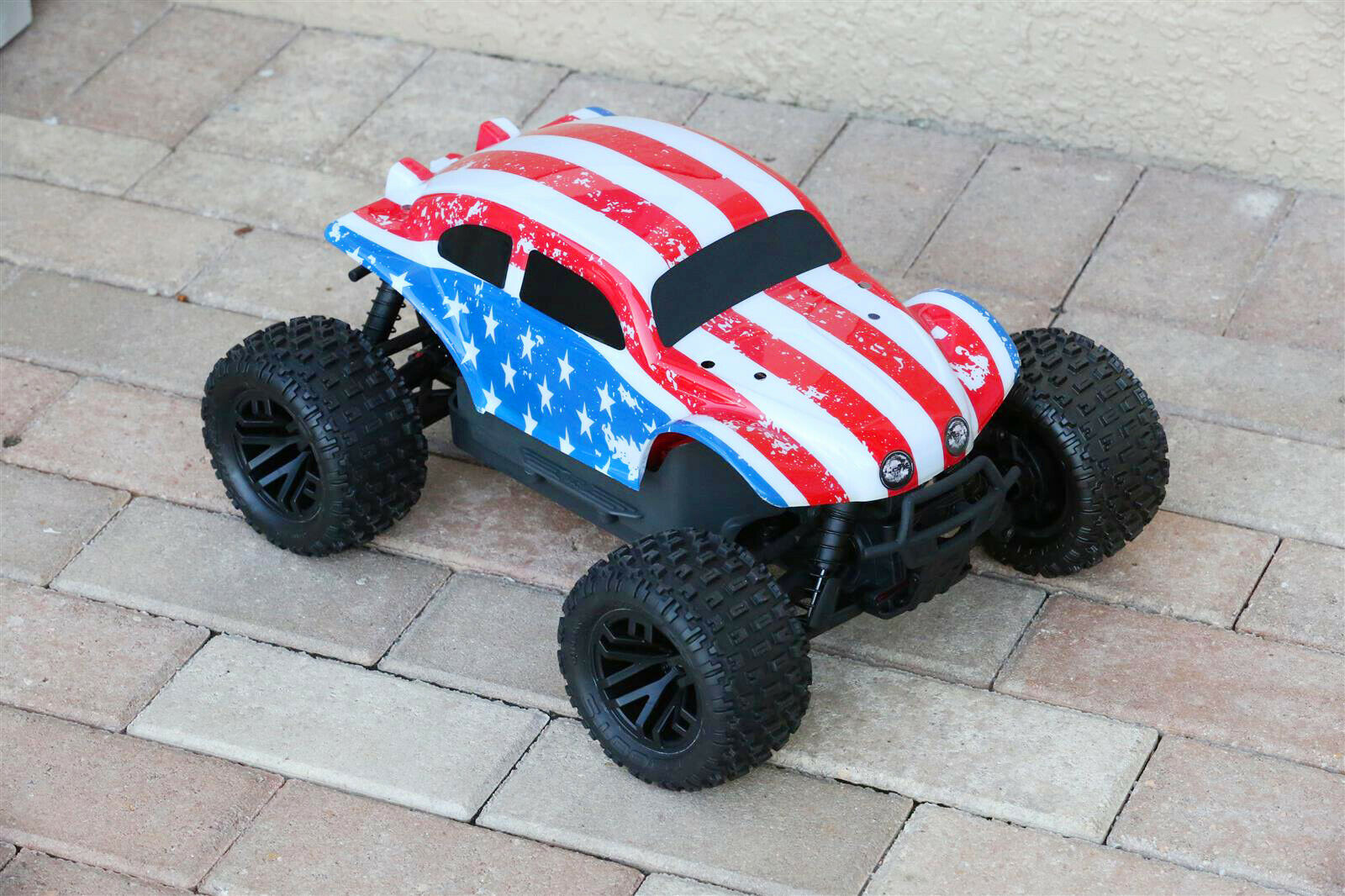 Custom Body American Flag Buggy for ARRMA GRANITE 3S BLX 1/10 Mod Required Read