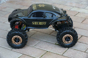 Custom Buggy Body Police Sheriff for Redcat Rockslide / Everest 1/10 Crawler