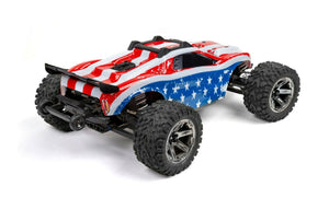 Custom Body American Flag for Traxxas 1/10 Rustler 4x4 Truck Shell Cover