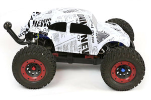 Custom Buggy Body News Paper for 1/8 RC Truck Thunder Tiger MT4 G3 HPI Savage