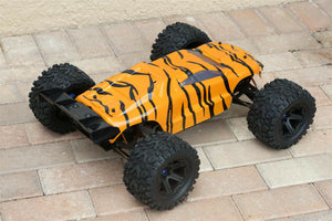 Custom Body Tiger Style for Traxxas E-Revo 2.0 1/10 Truck Car Shell Cover 1:10