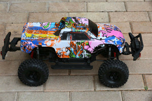 Custom Body Graffiti Pig for Traxxas TRX-4 Trail Crawler Truck Car Shell