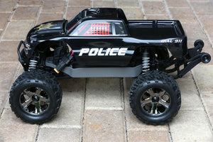 Custom Body Police Style for Traxxas Stampede 1/10 Truck Car Shell TRA3617