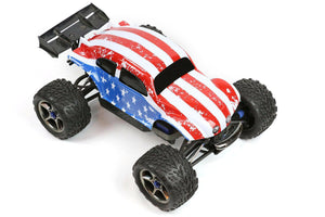 Custom Buggy Body American Flag for Traxxas E-Revo 1/10 Truck Car Shell 1:10