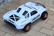 Load image into Gallery viewer, Custom Body Sheriff Police Car White for Traxxas 1/10 Slash Truck Shell 1:10
