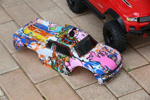 Custom Body Graffiti Pig for Traxxas TRX-4 Trail Crawler Truck Car Shell