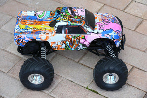 Custom Body Graffiti for Traxxas Bigfoot Stampede 1/10 Truck Car Shell