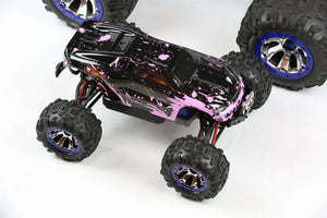 Custom Body Muddy Pink for Traxxas 1/16 Summit Mini Truck Car Shell Cover 1:16