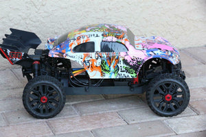 Custom Body Graffiti Buggy for ARRMA Typhon 3S BLX 1/8 Mod Required Read