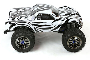 Custom Body Zebra Style for Traxxas T / E Maxx Shell Cover 3911R E-Maxx