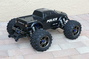 Custom Body Police Sheriff Truck Style for Traxxas T / E Maxx Shell Cover E-Maxx