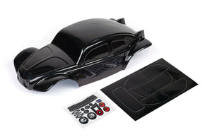 Custom Buggy Body Black for Traxxas Summit 1/10 Volkswagen Baja Beetle