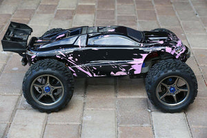 Custom Body Muddy Pink for Traxxas E-Revo Car Truck 1/10 1:10 TRA 5611X Shell