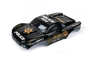 Sticker Police Sheriff Style RC Car Truck Decal fit Most 1/10 1/8 Scale