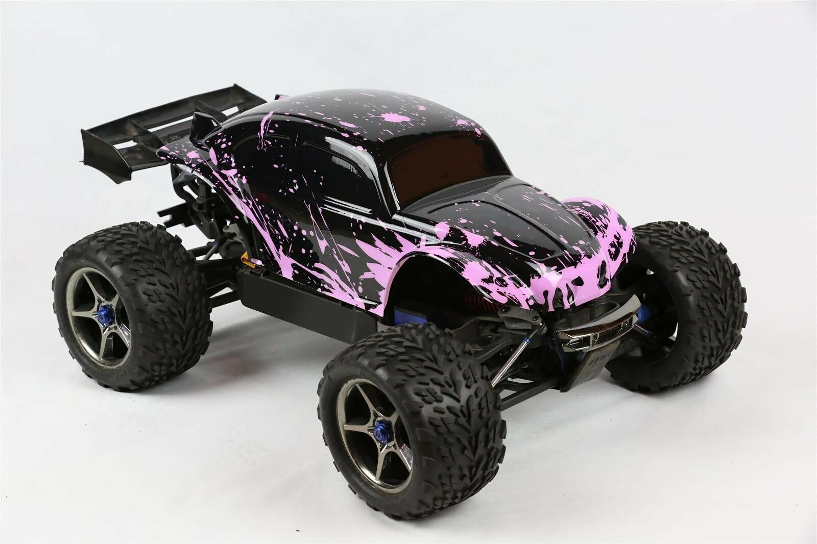 Custom Body Muddy Bug Pink for Traxxas E-Revo 2.0 Truck Car Shell Cover 1:10